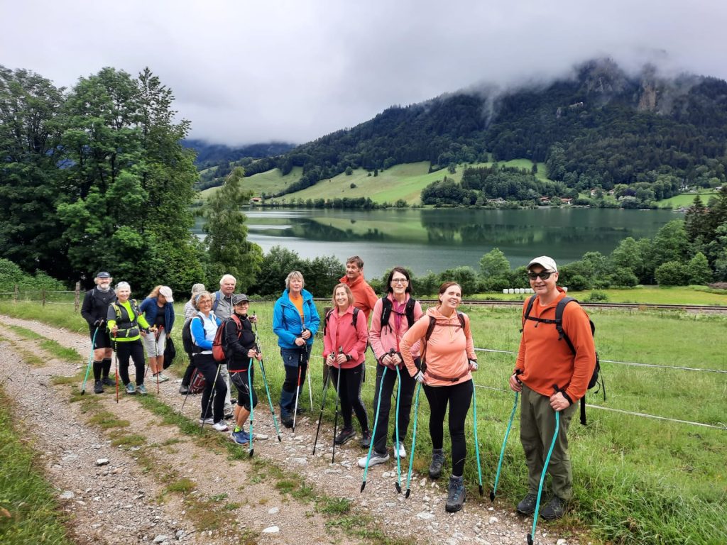 Nordic-Walking: Schlierseeumrundung mit Seeblick am 30.03.2025
